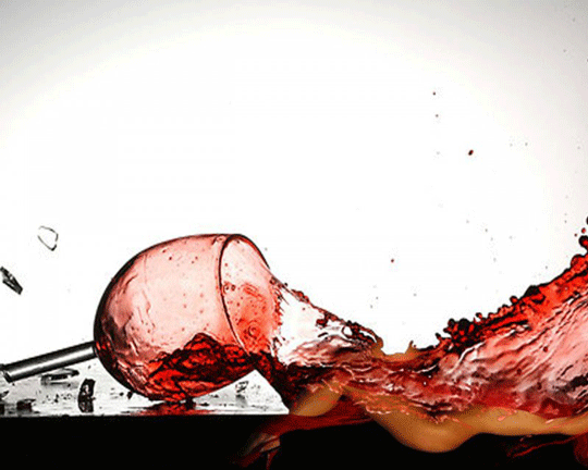 break-wine-glass