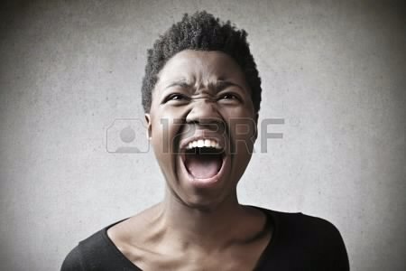 Angry black woman